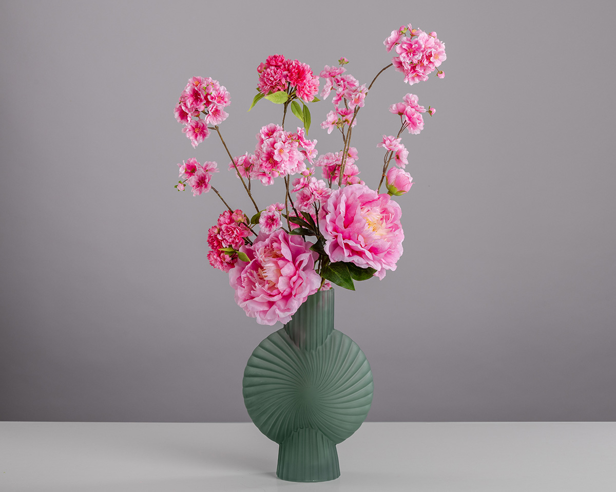 PINK FLOWER | Aus pinken Kunstblumen