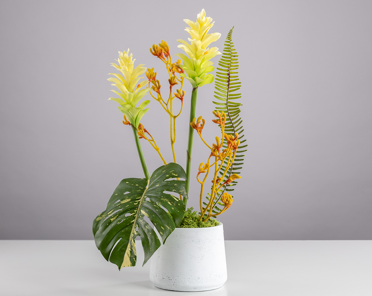 SILENCE | Herbstliches Blumengesteck mit hochwertigen Kunstblumen