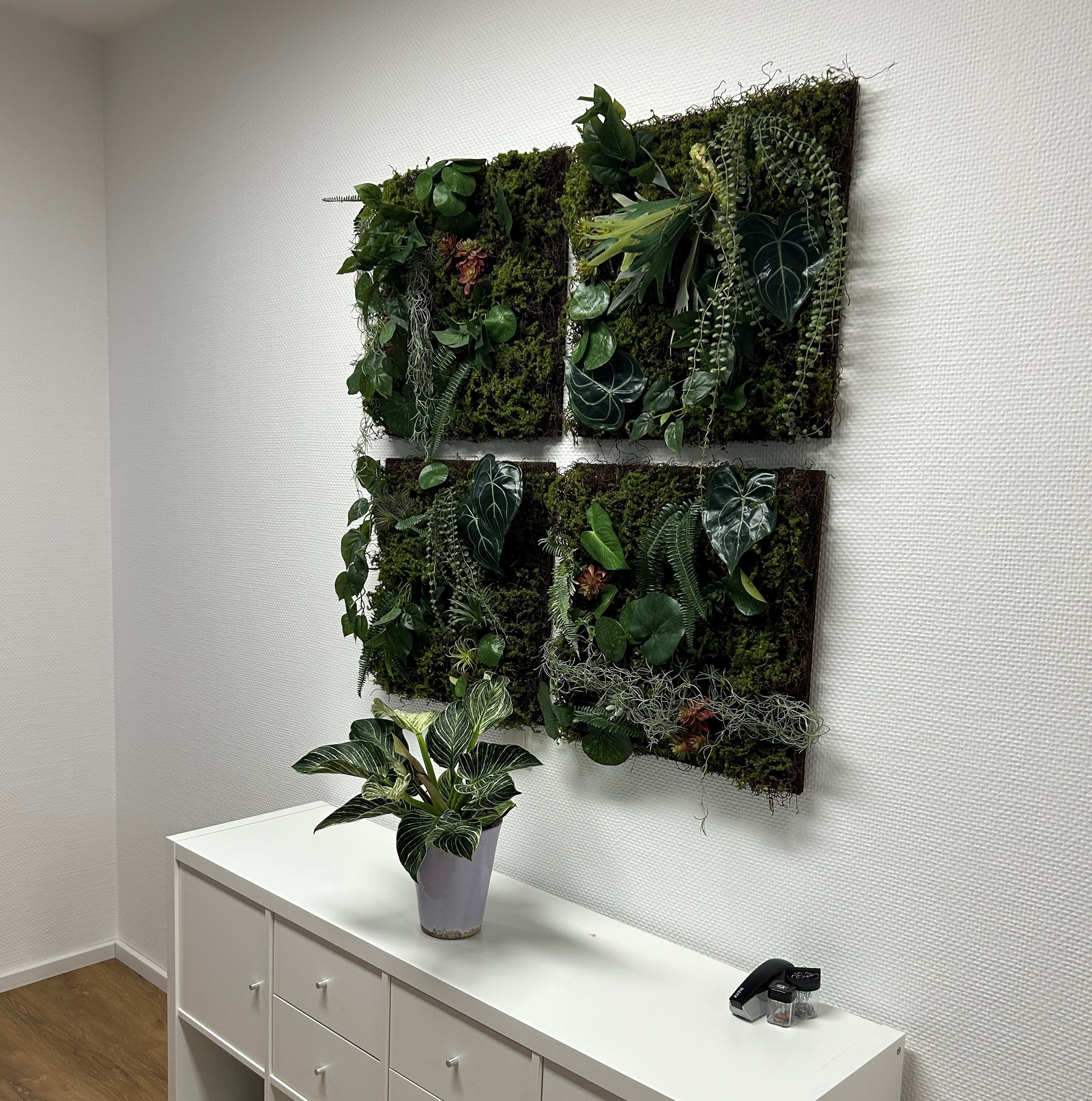 PFLANZENBILD PURE | Bild aus Kunstpflanzen 
