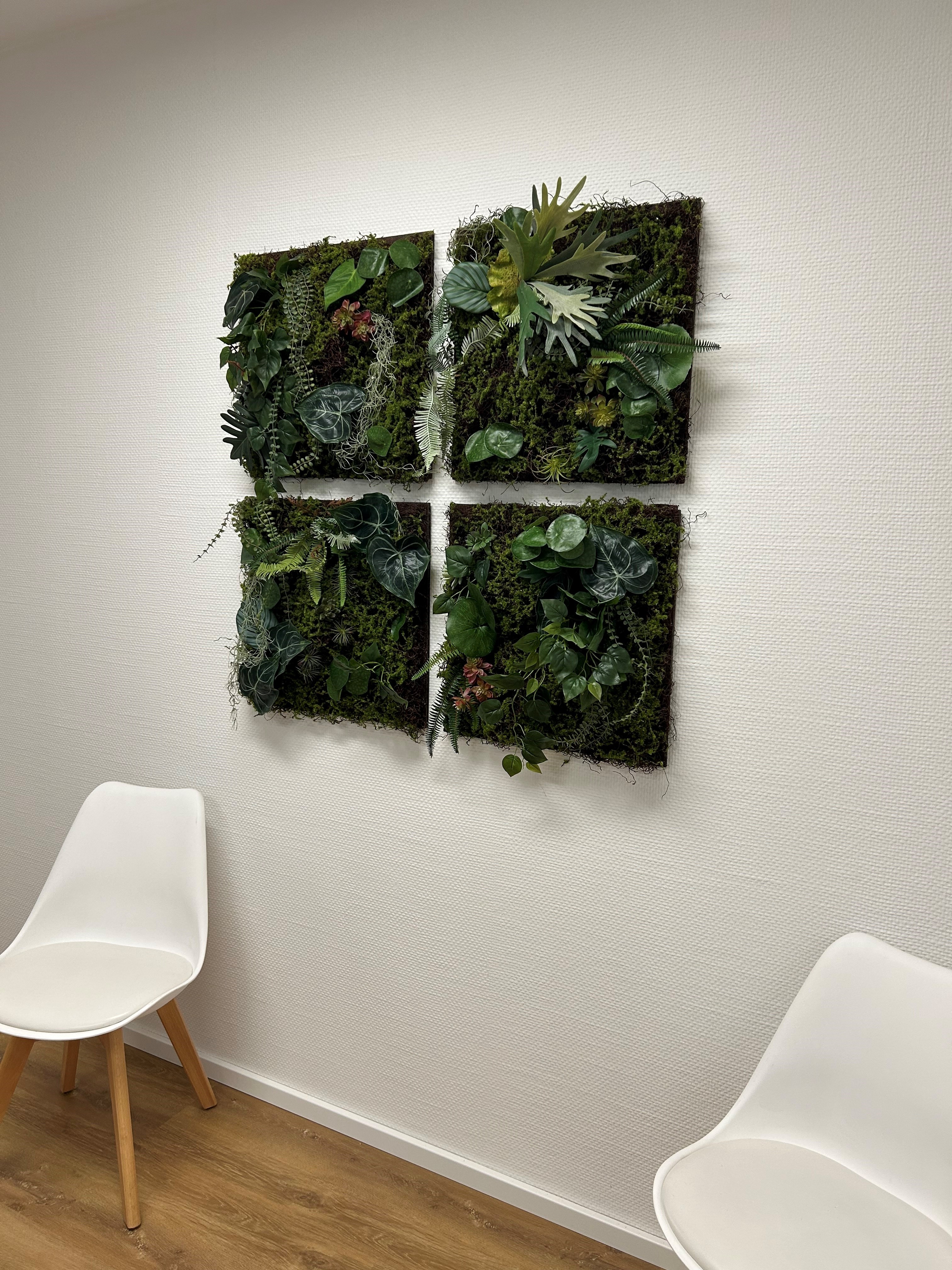 PFLANZENBILD PURE | Bild aus Kunstpflanzen 