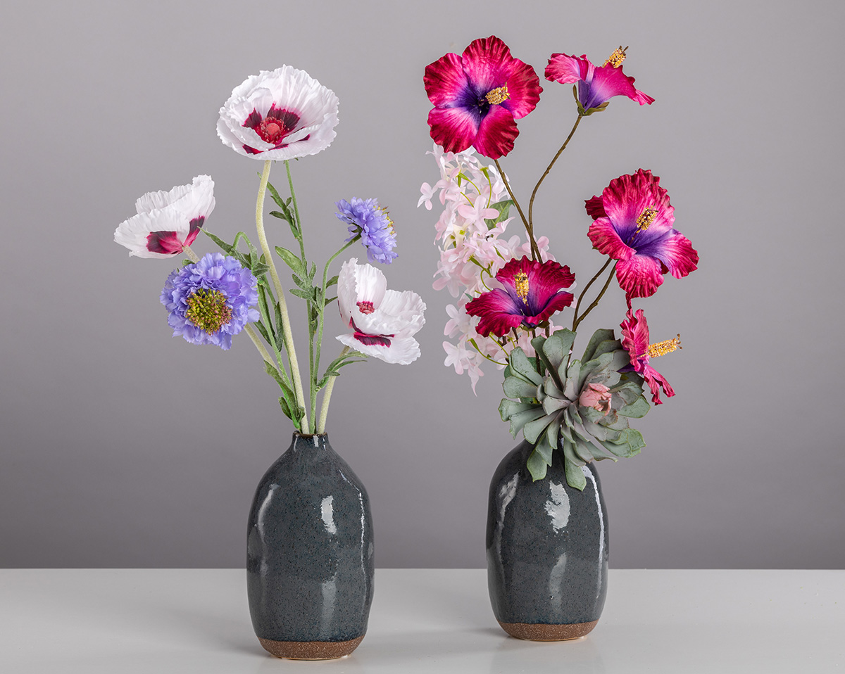 FRIENDS | Kunstblumen in Keramikvase