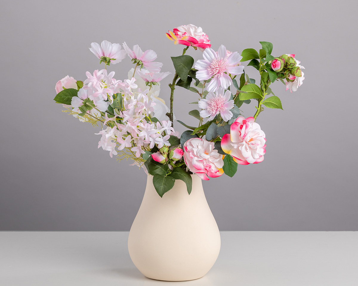 DAISY DAY | Künstliches Gesteck in Vase 