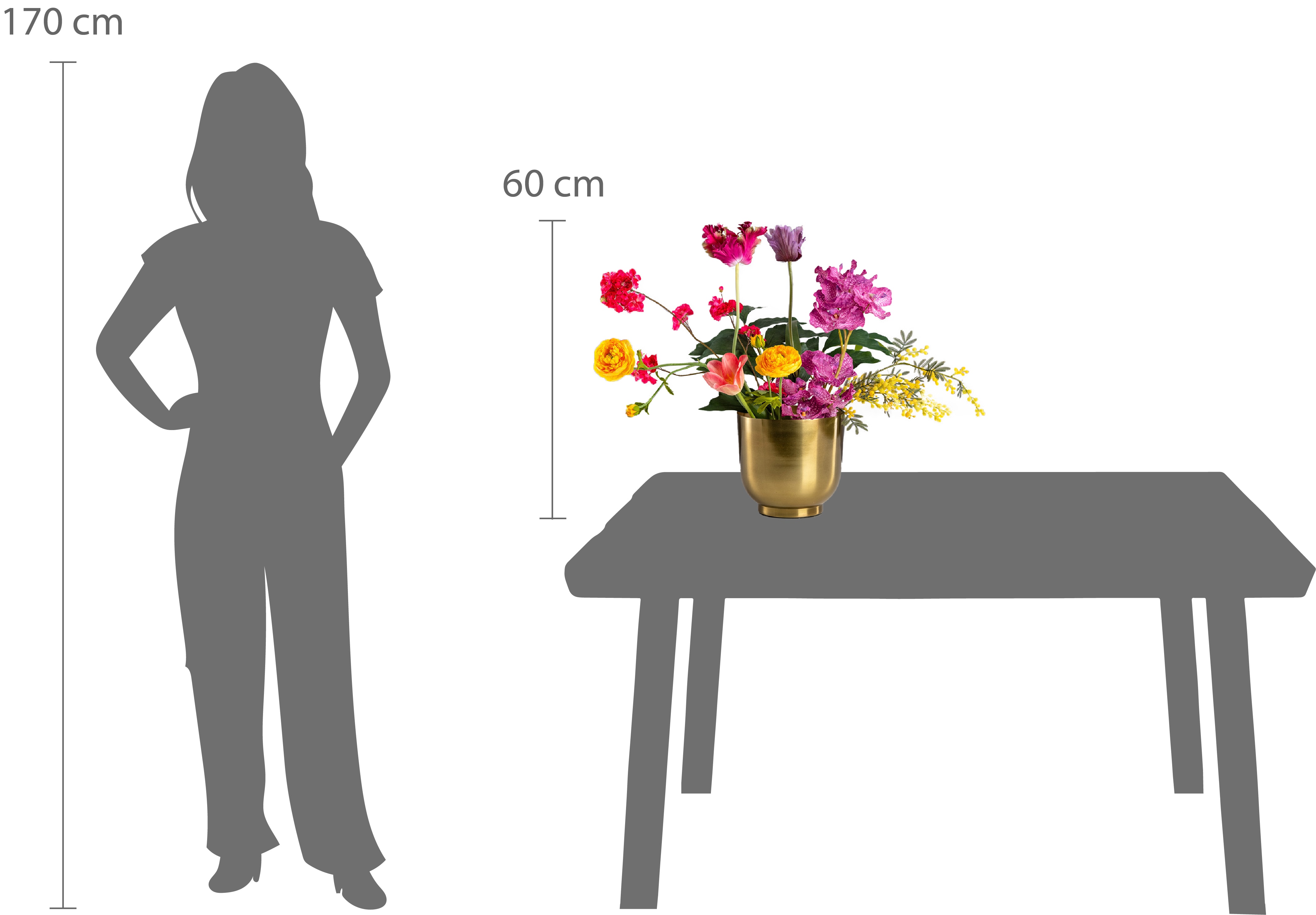 TROPICAL SPRING | Mit bunten Kunstblumen