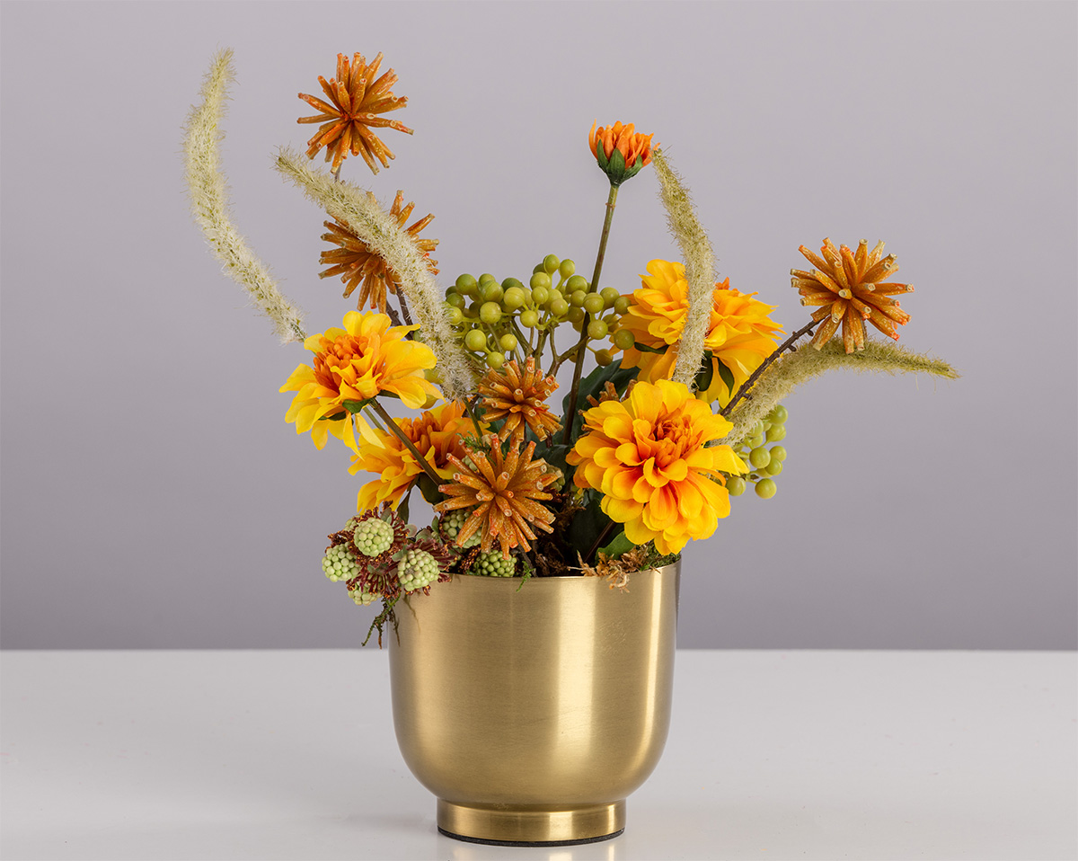 SUN SET | Gesteck mit künstlichen Sonnenblumen  
