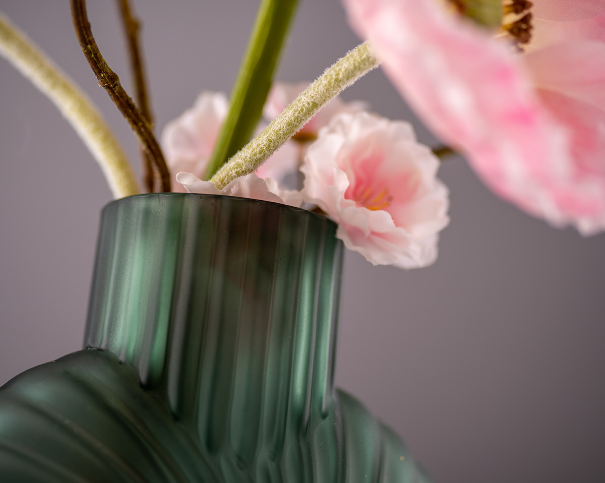 ROSÉ FLOWER | Arrangement mit Kunstblumen in rosa und weiß 