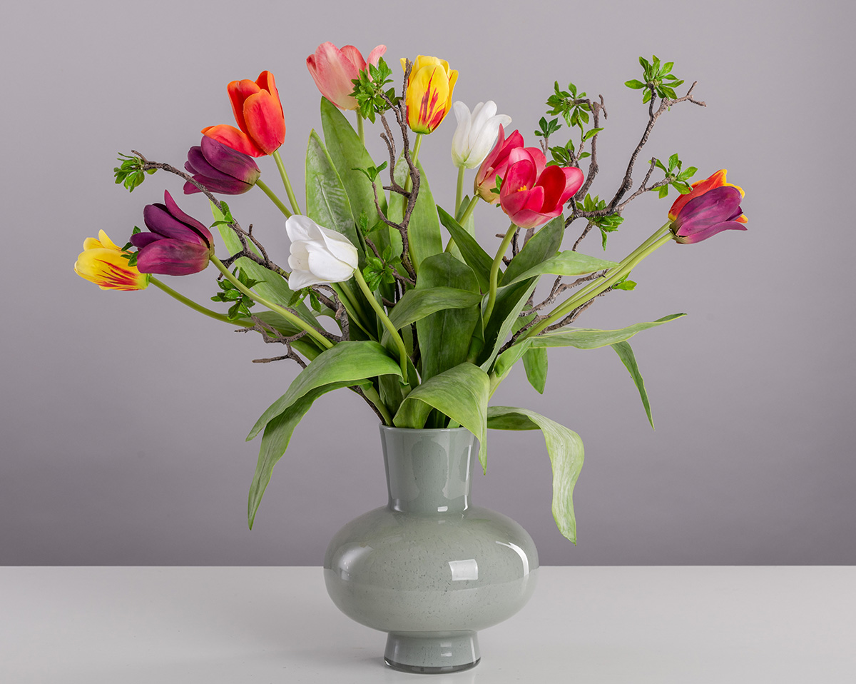 SPRING FEELING | Künstlicher Tulpenstrauß - ohne Vase