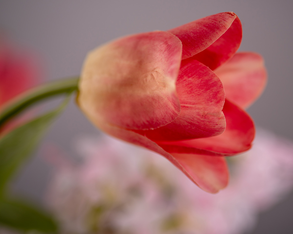 MY FAIR LADY | Gesteck mit künstlichem Flieder und Tulpen 