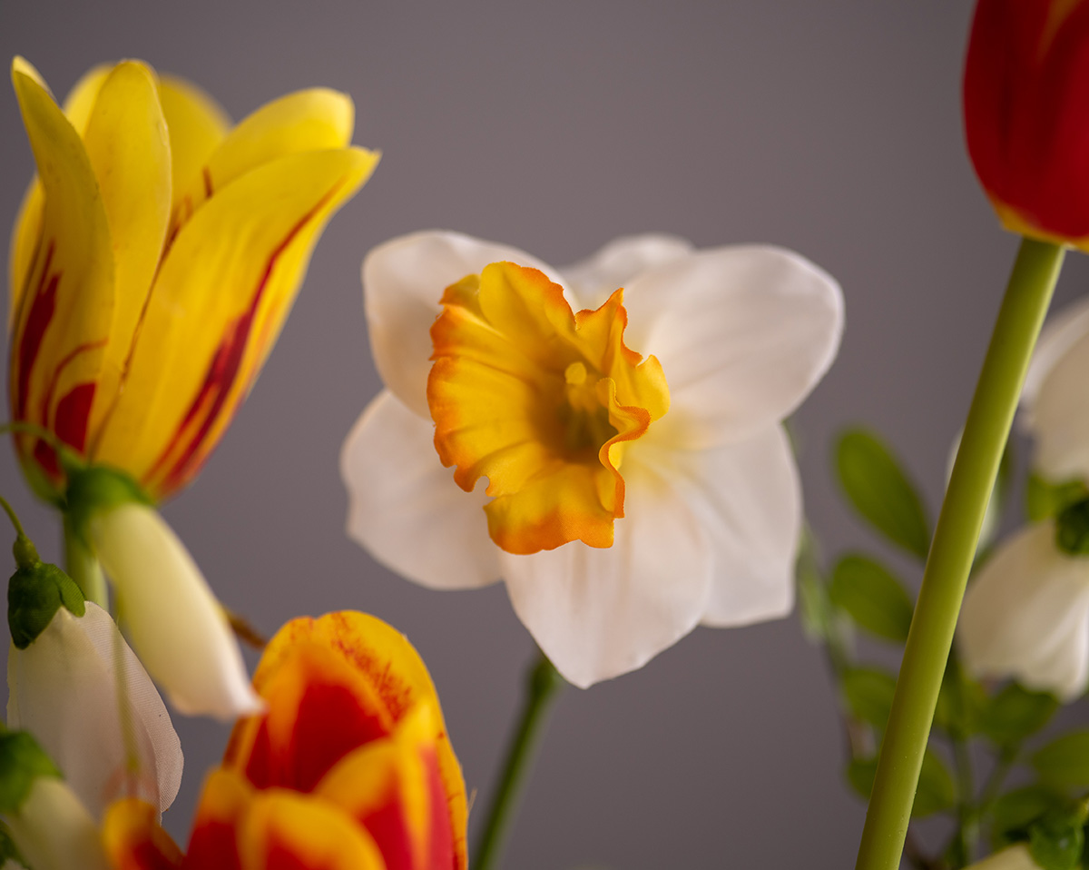 HAPPY DAY | Kunstblumengesteck wie echt 