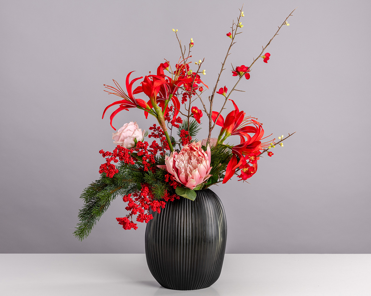 CANDY CANE | Winterliches Arrangement 