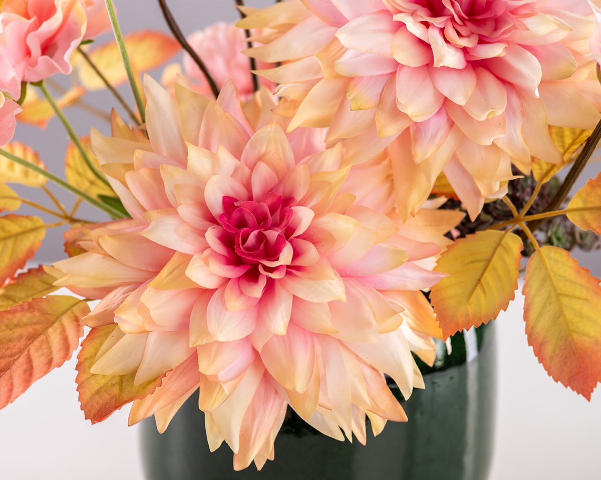 DAHLIEN POWDER | Kunstblumenarrangement 