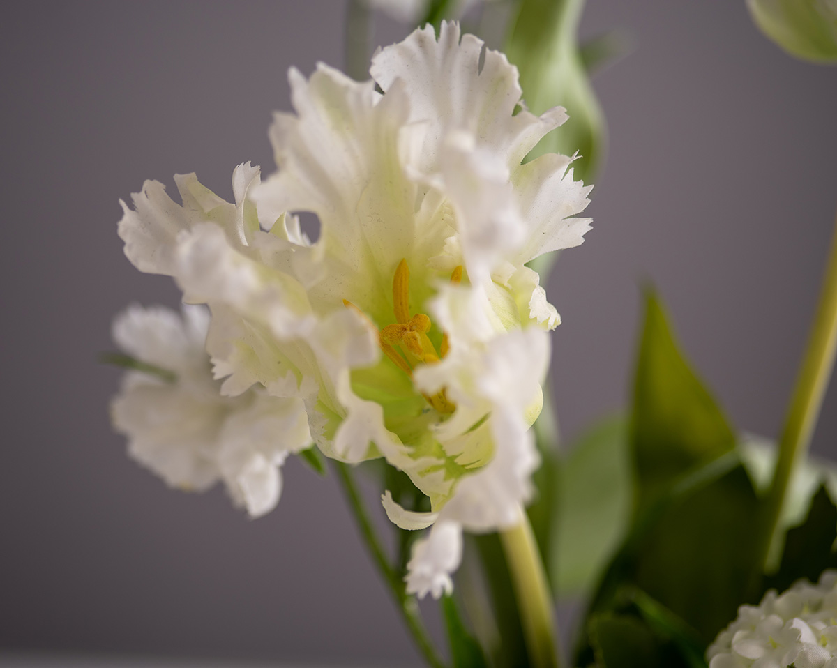 WHITE FEELINGS | Gesteck aus weißen Kunstblumen