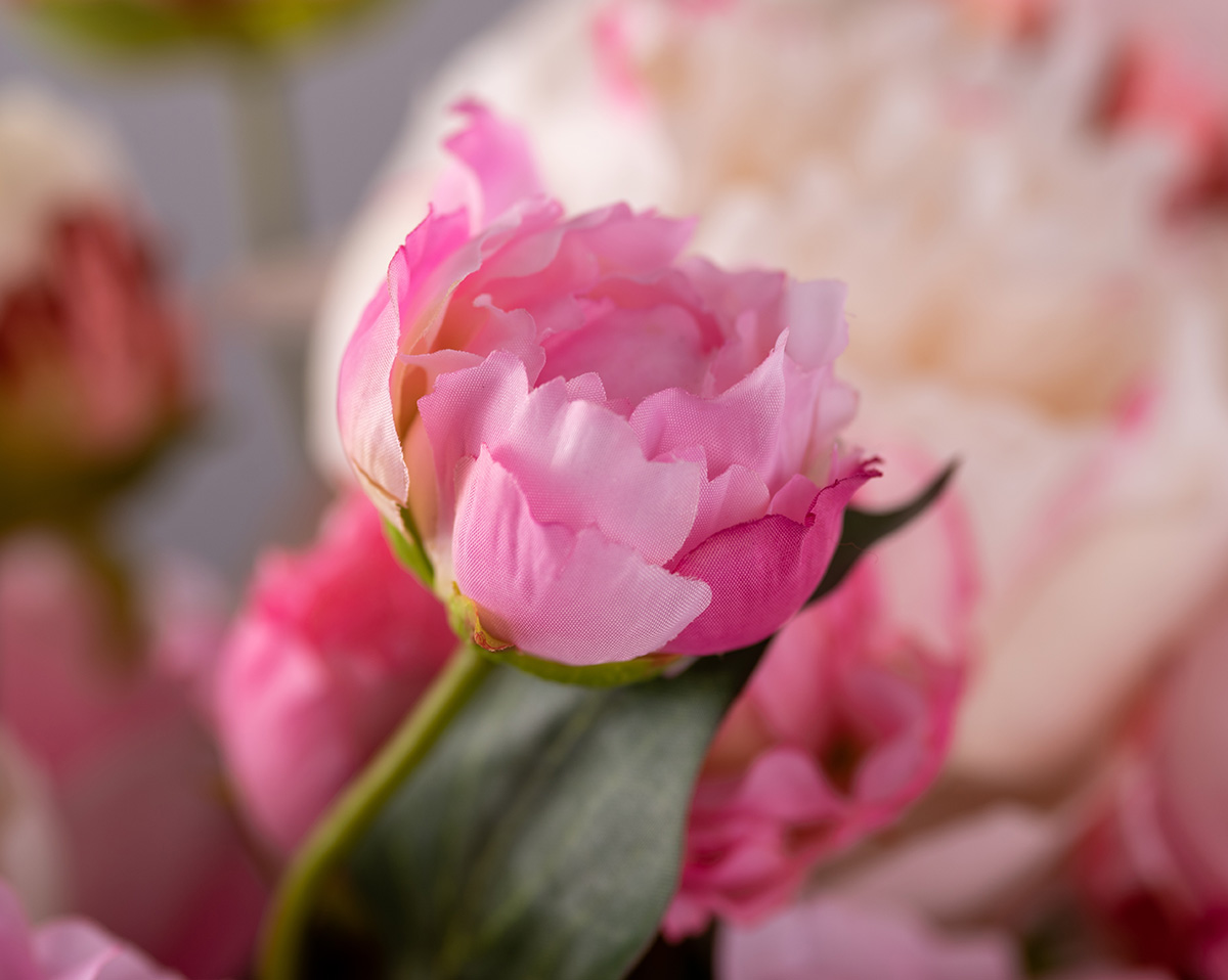 WHY NOT? | Kunstblumenstrauß aus Pfingstrosen 
